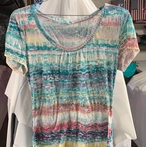 Colorful striped shirt